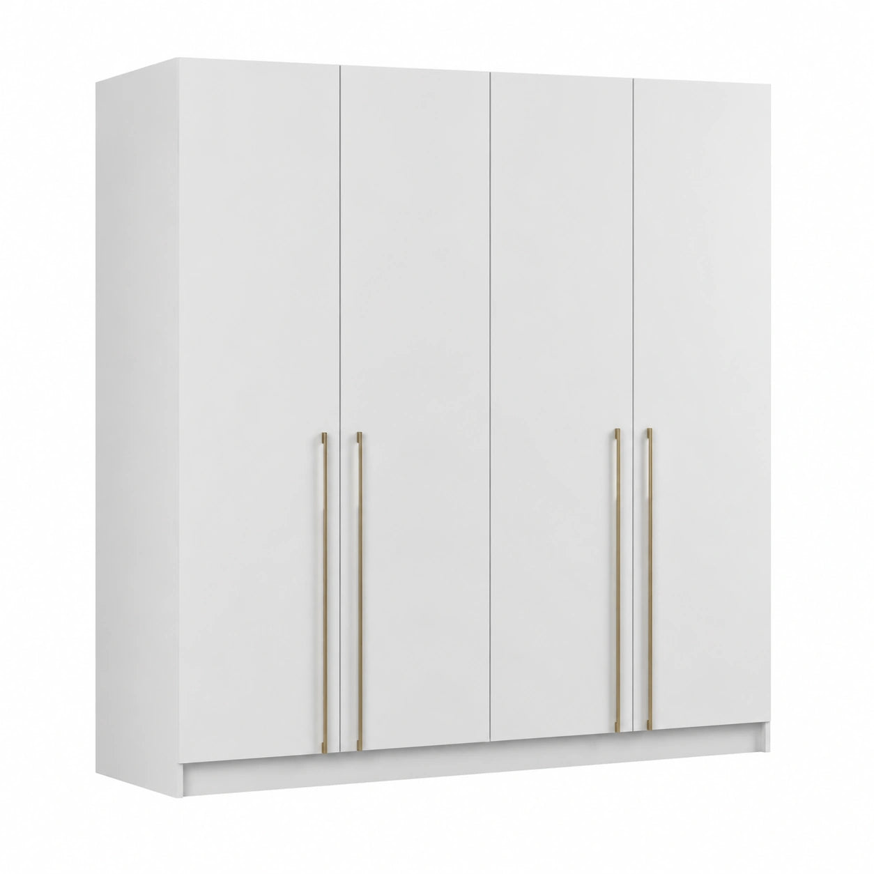Drehtürenschrank – 57 × 200 × 210 cm, mit Stauraum, mit mehreren Türen, mit Ablagen, für Schlafzimmer