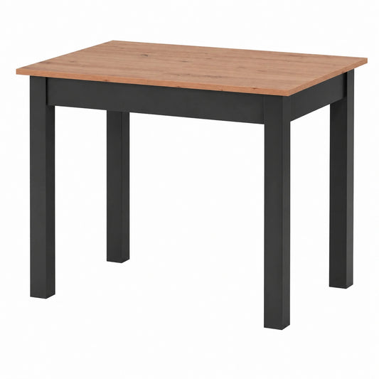 Esstisch – 90 × 60 cm, moderner Stil, ausziehbar, aus Holzwerkstoff