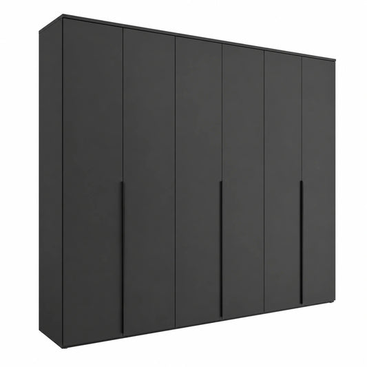 Kleiderschrank – 270 × 225 × 52 cm, mit mehreren Türen, für Schlafzimmer