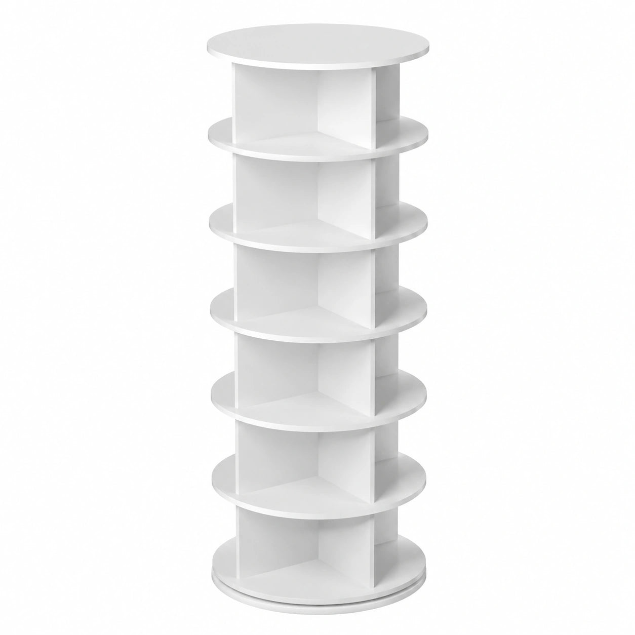 Schuhschrank – runde Form, drehbar