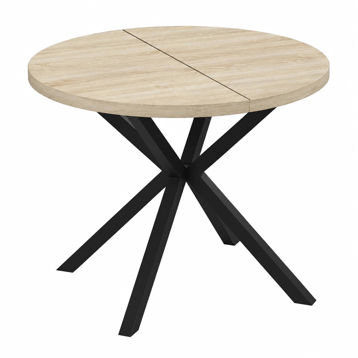 Esszimmertisch – 180 cm, ausziehbar, Beige