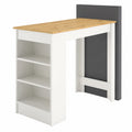 Bartisch – 115 × 103 × 50 cm, moderner Stil, aus Eichenholz, Artisan-Eiche, für Esszimmer und Küche