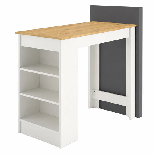 Bartisch – 115 × 103 × 50 cm, moderner Stil, aus Eichenholz, Artisan-Eiche, für Esszimmer und Küche